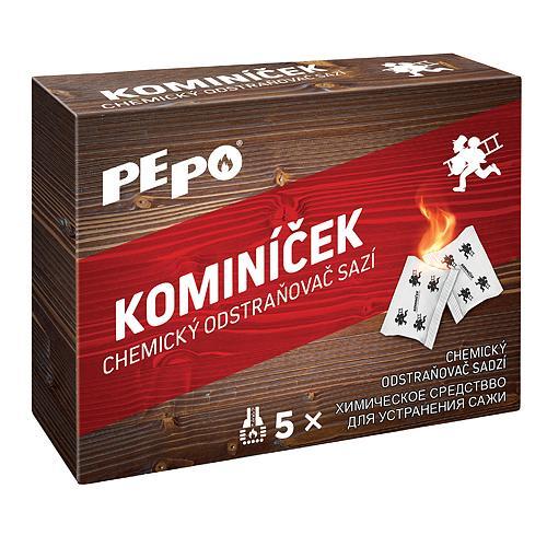 Kominíček PE-PO® odstraňovač sadzí (5 ks)