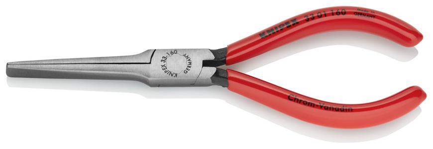 Klieste KNIPEX 33 01 160, 160mm, ploche, rovne, siroke celustie