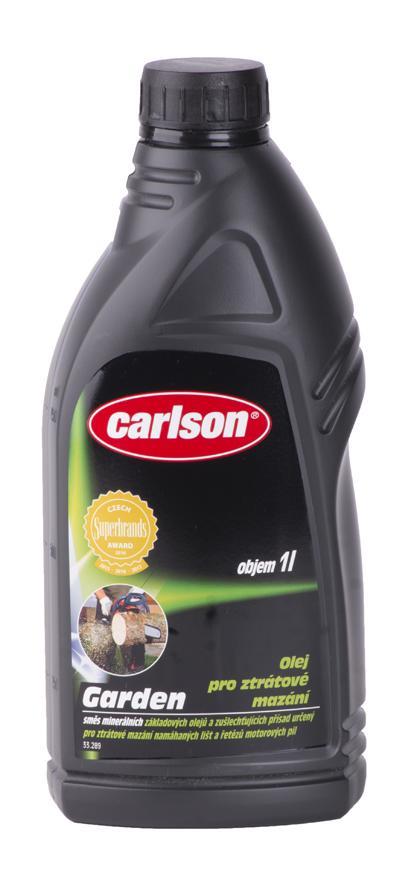 Olej carlson® 1000 ml, na mazanie reťaze motorových píl