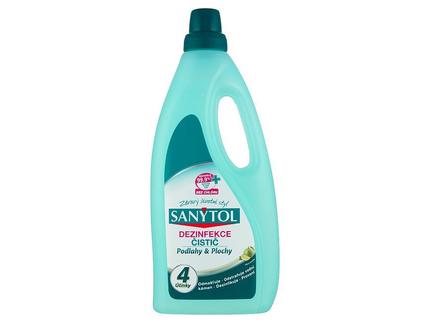 Dezinfekcia Sanytol, 4v1 na podlahy a plochy, 1000 ml