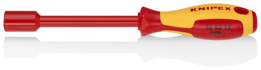 Skrutkovac KNIPEX 98 03 12, 237 mm, 12mm, nastrckovy, VDE 1000V