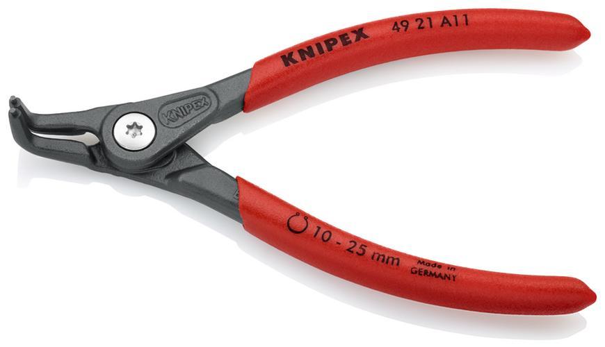 Klieste KNIPEX 49 21 A11, 10-25 mm, zahnute 90st, precizne, na vonk. kruzky