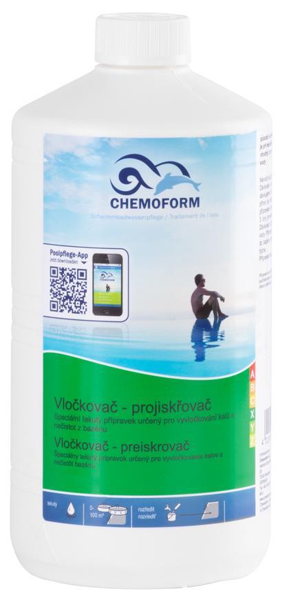 Prípravok Chemoform 0901, Flockfix vločkovač, preiskrovač, bal. 1 lit