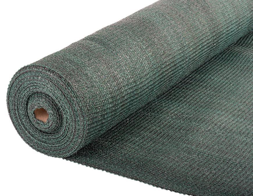 Tkanina tieniaca POPULAR.NET 2,0x50 m, HDPE, UV, 150 g/m2, 90% zelená