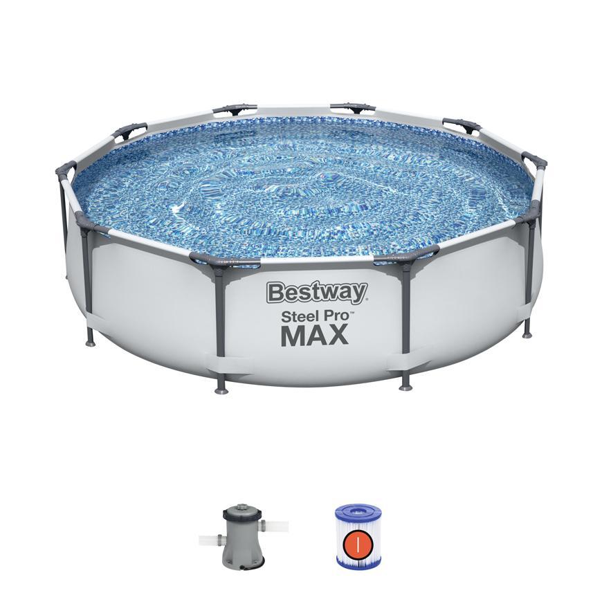 Bazén Bestway® Steel Pro MAX, 56408, pumpa, 3,05x0,76 m