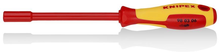 Skrutkovac KNIPEX 98 03 06, 232 mm, 6mm, nastrckovy, VDE 1000V
