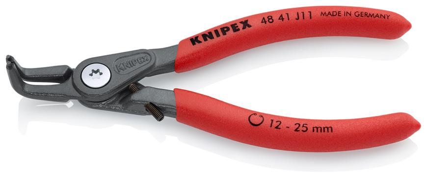 Klieste KNIPEX 48 41 J11, 12-25 mm, zahnute 90st, precizne, na vnut. kruzky
