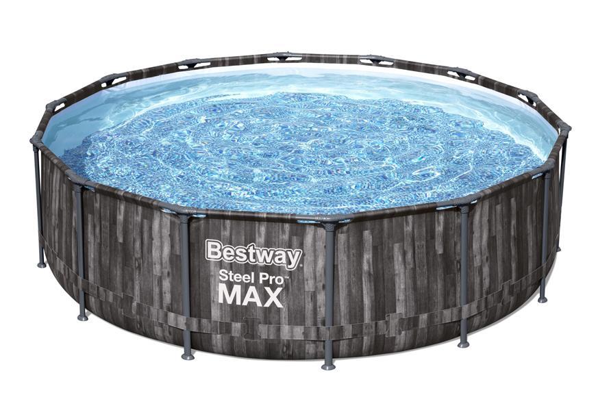 Bazén Bestway® Steel Pro MAX, 5614Z, filter, pumpa, rebrík, plachta, 4.27m x 1.07m