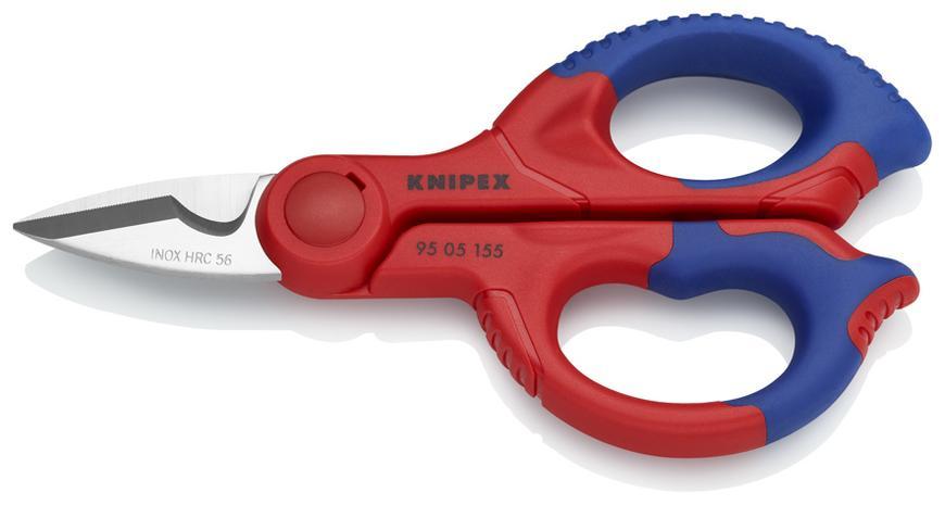 Noznice KNIPEX 95 05 155 SB, 155 mm, elektrikarske