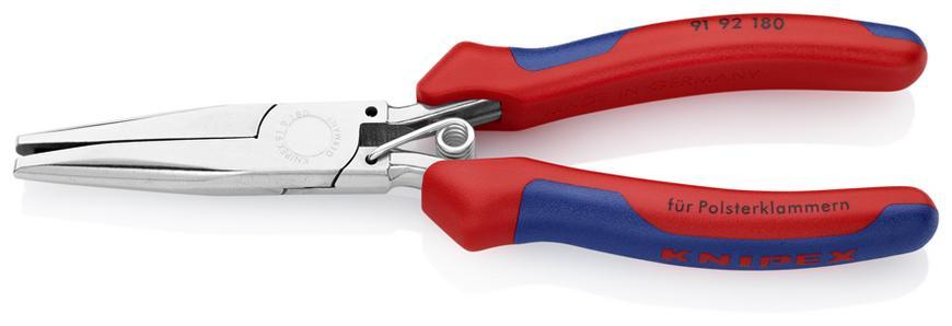 Klieste KNIPEX 91 92 180, 180 mm, na calunicke spony