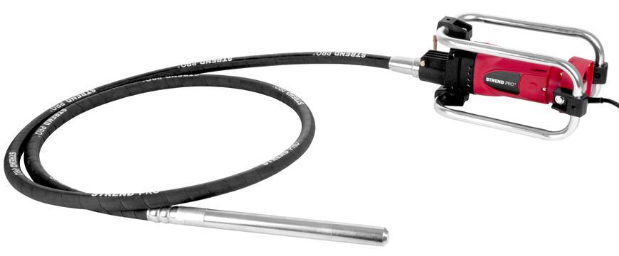 Vibrátor do betónu Strend Pro TCT0507B, 2300W, 230V, hadica 4 m