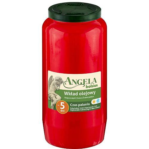 Náplň bolsius Angela NR07 červená, 105 h, 317 g, olej