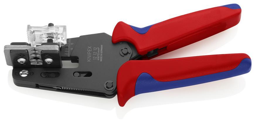 Klieste KNIPEX 12 12 12, odizolovacie, 4.0-10.0mm, presne tvar. noze