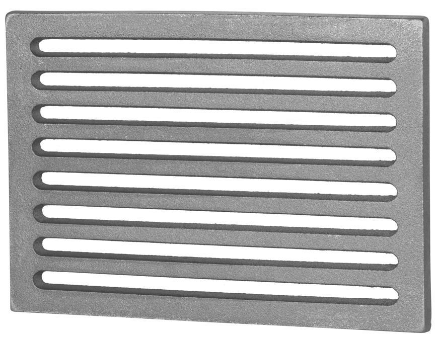 Rošt liatinový 360x230x15 mm