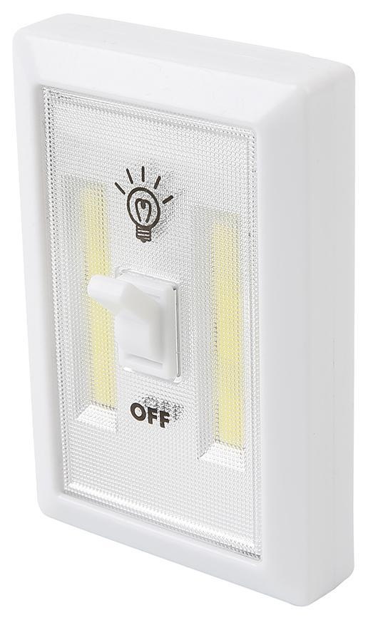 Svietidlo Strend Pro Switchlight SL1063, 2xCOB 200 lm, 3xAAA, s vypnaom, Sellbox 12 ks