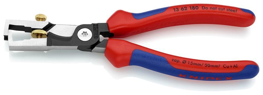 Kliešte KNIPEX 13 62 180 – 180 mm, odizolovacie