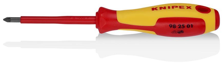 Skrutkovac KNIPEX 98 25 01, 187 mm, PZ 1, VDE 1000V