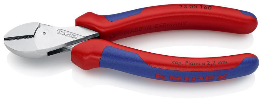 Klieste KNIPEX 73 05 160, 160 mm, stipacie, bocne, X-Cut, CrV