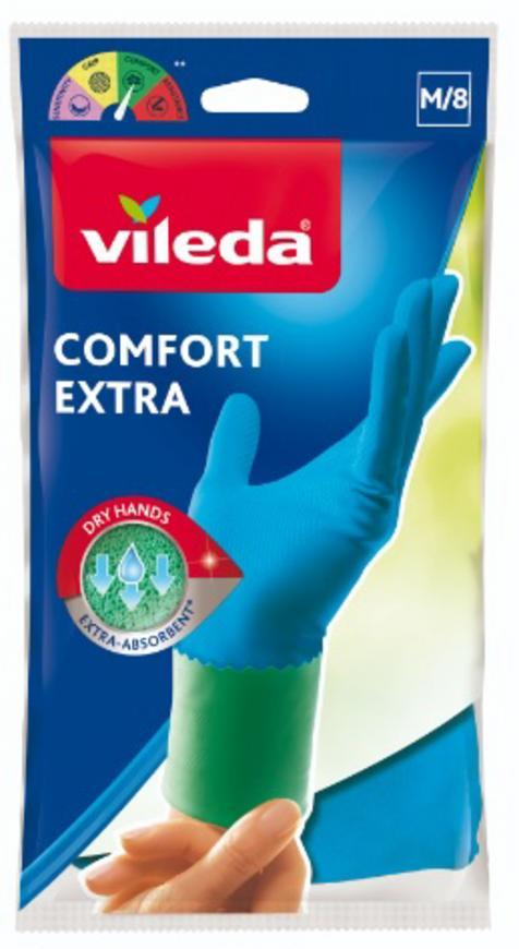 Rukavice Vileda Comfort Extra, M