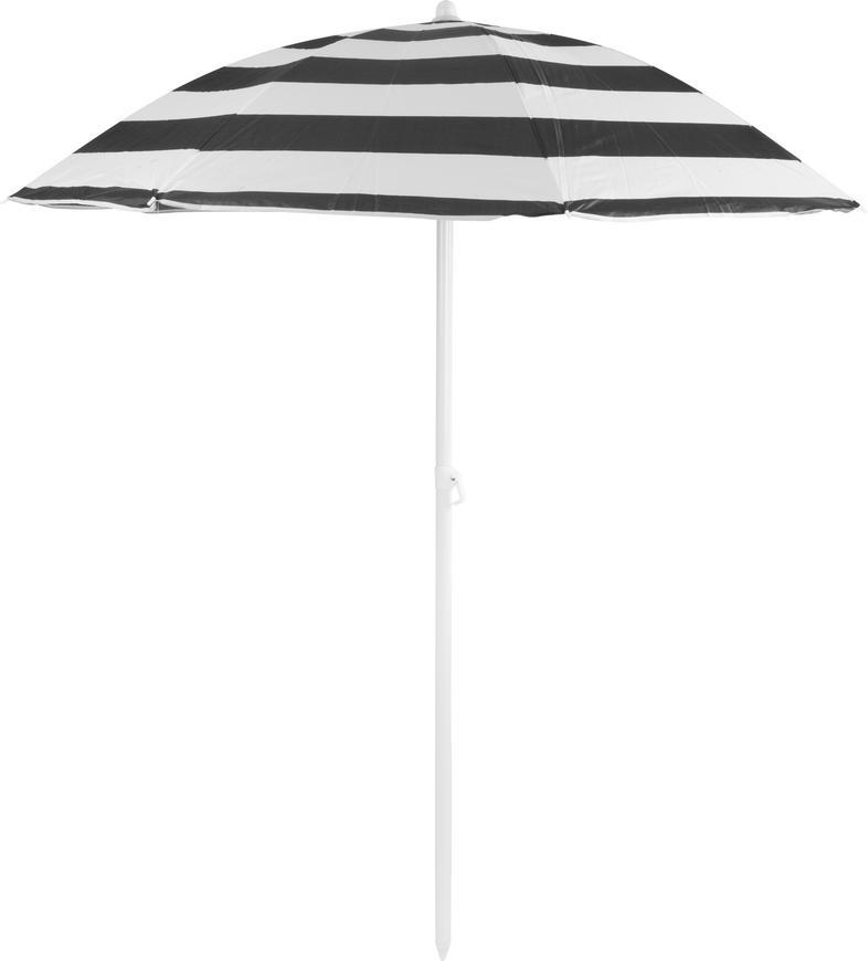 Slnenk Dalia, 180 cm, 32/32 mm, s kbikom, ierno/biely