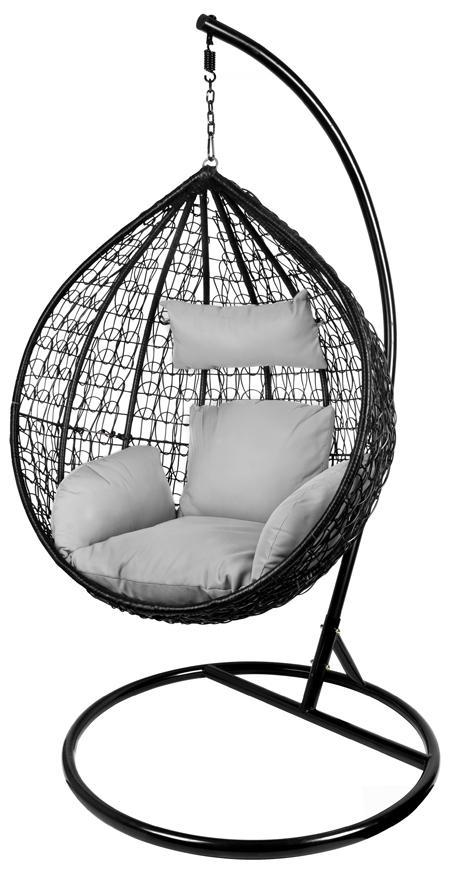 Kreslo BORNEO NATURAL, PE rattan, hojdacie