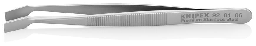 Pinzeta KNIPEX 92 01 06, 120 mm, univerzalna, zahnuta 60st