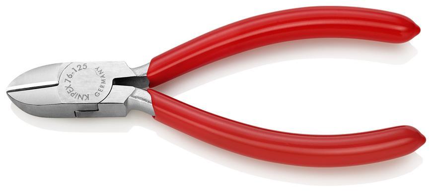 Klieste KNIPEX 76 03 125, 125 mm, stipacie, bocne, pre elektromechanikov