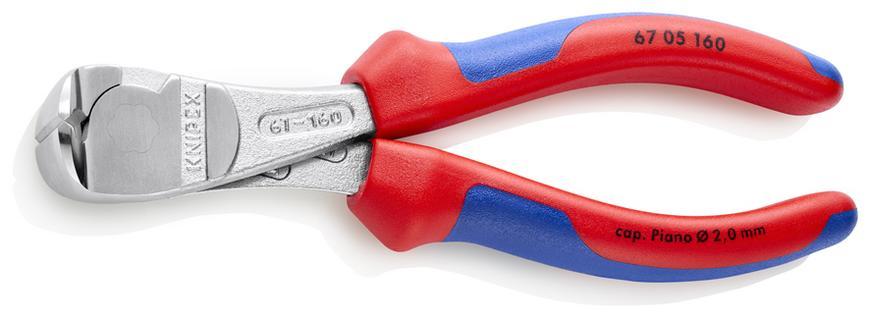 Klieste KNIPEX 67 05 160, 160 mm, stipacie, celne, silove, CrV