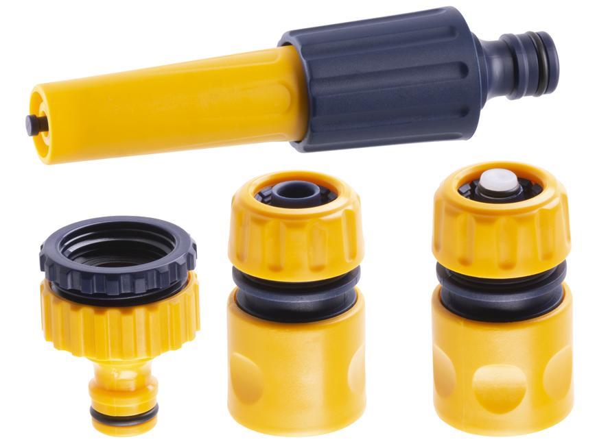 Sada zavlažovacia Strend Pro Garden DY8025, záhradná, 1/2", 1x dýza, 1x adaptér, 2x spojky