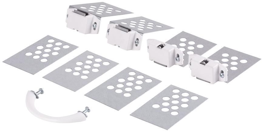 Magnety na revízne dvierka Awenta MU1, 7 mm, Zn, nastaviteľné