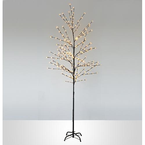 Strom MagicHome Cherry Tree, 180 cm, čierny, 230 V, IP44, exteriér