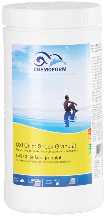 Chlór Chemoform 0513, Oxi Chlor Shock granulát, 1 kg