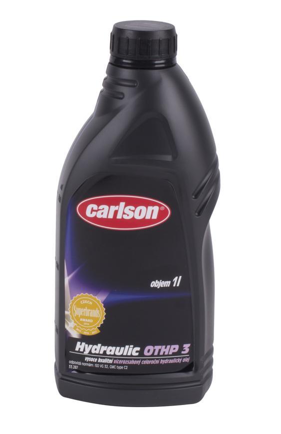 Olej carlson® HYDRAULIC OTHP 3, hydraulický, do štiepačky, 1000 ml