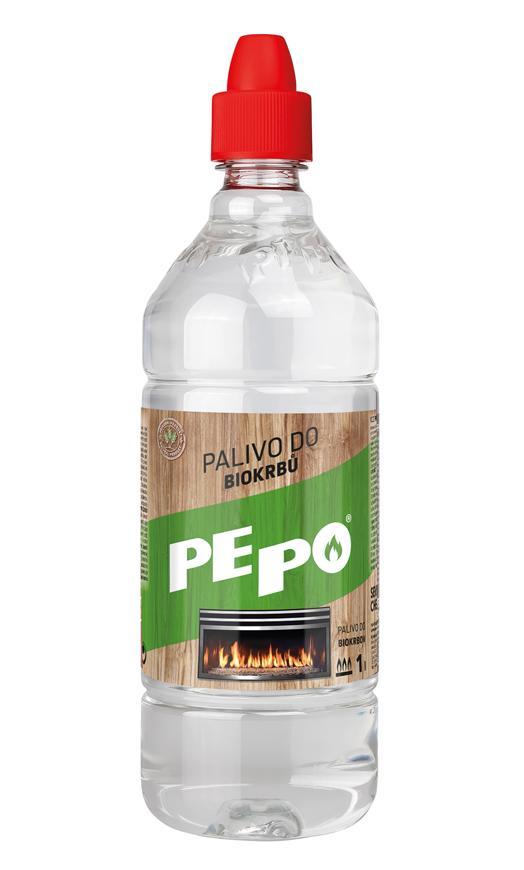 Palivo PE-PO® do biokrbu 1 lit. biopalivo, biolieh, bioalkohol do krbu