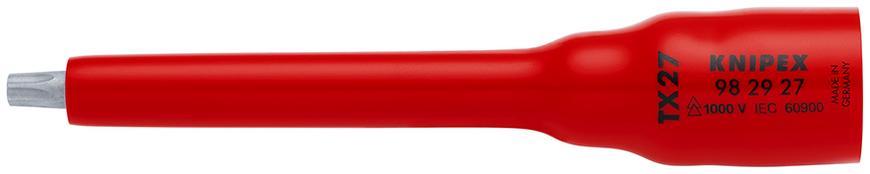 Hlavica KNIPEX 98 29 27, TX27, 3/8", Torx, VDE 1000V