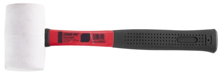 Kladivo Strend Pro HM212 340 g, gumené, WhiteHead, kovová rúčka, TPR