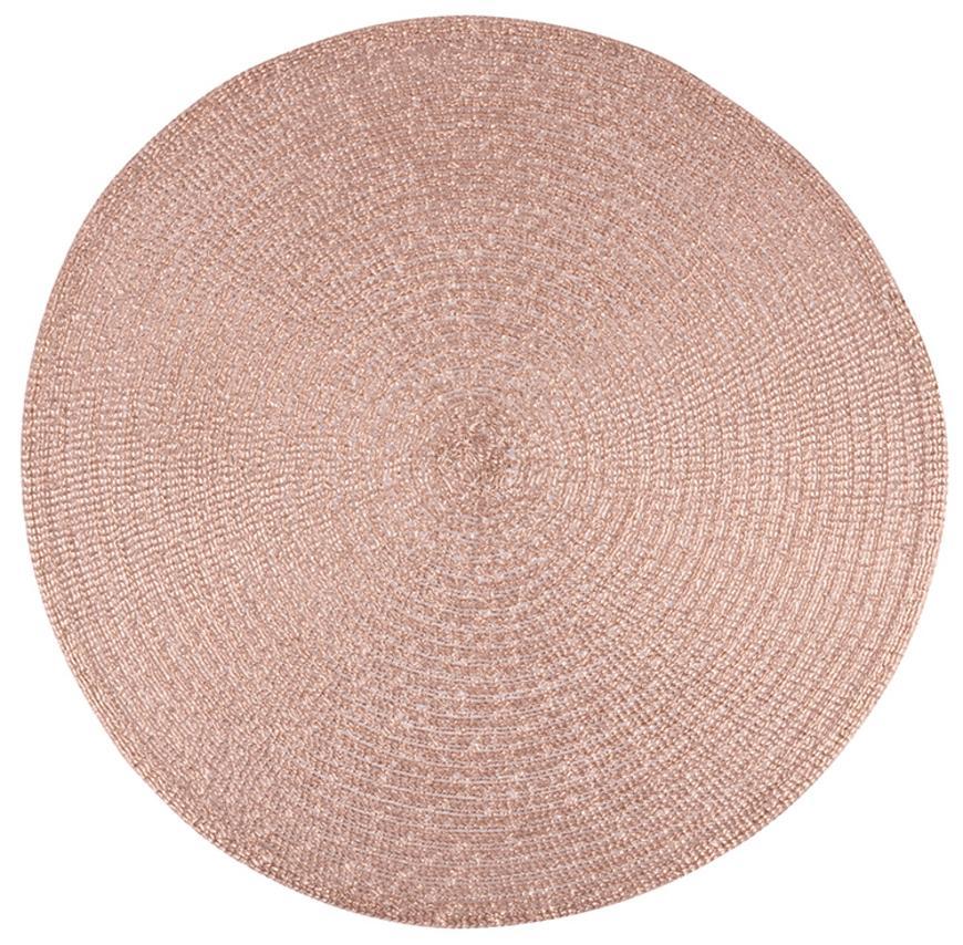 Podložka MagicHome pod tanier, 38 cm, medená, bal. 6ks