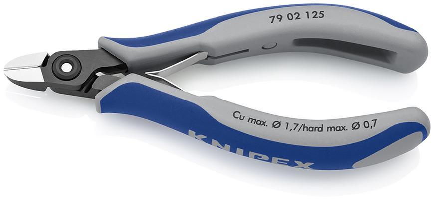 Klieste KNIPEX 79 02 125, 125 mm, stipacie, bocne, precizne, elektronika
