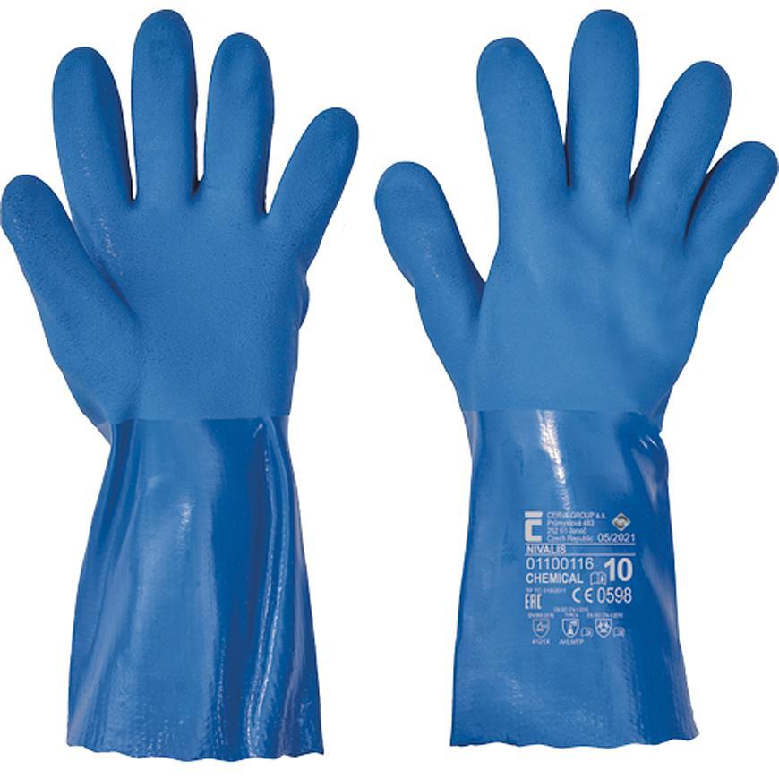 Rukavice fh® NIVALIS 10/XL, PVC
