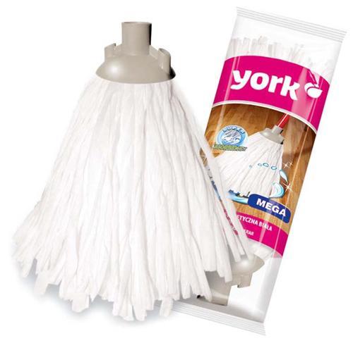 Hlavica na mop York 078010, MEGA, Synthetic, náhradná handra, 140 g