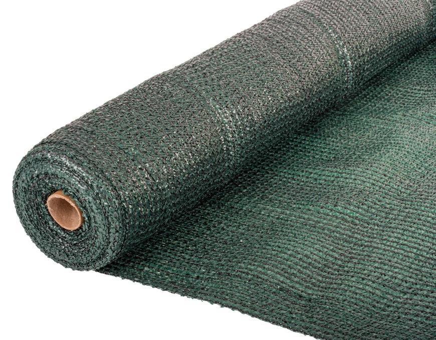 Tkanina tieniaca HOBBY.NET 1,8x50 m, HDPE, UV, 80 g/m2, 85% zelená