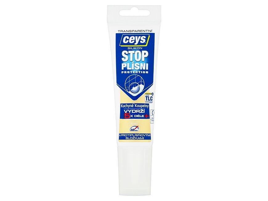 Silikn Ceys Stop plesniam, transparentn, tuba 125 ml