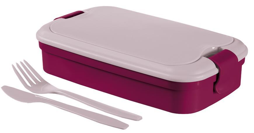 Box Curver® Lunch&Go 1.3L, fialový. dóza