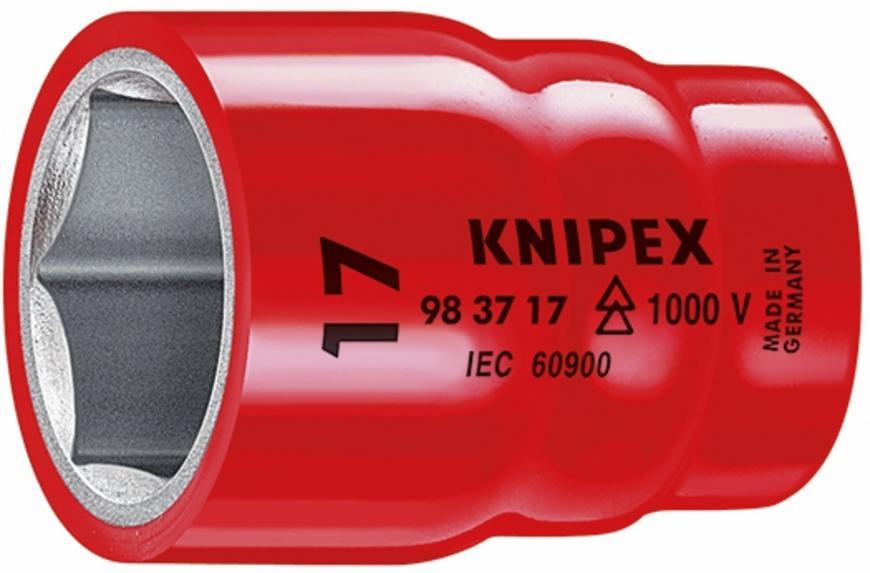 Hlavica KNIPEX 98 37 16, 16mm, 3/8", 6hran, VDE 1000V
