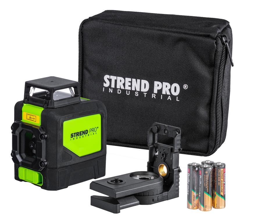 Laser Strend Pro Industrial 901CG, krížový + 360°, zelený
