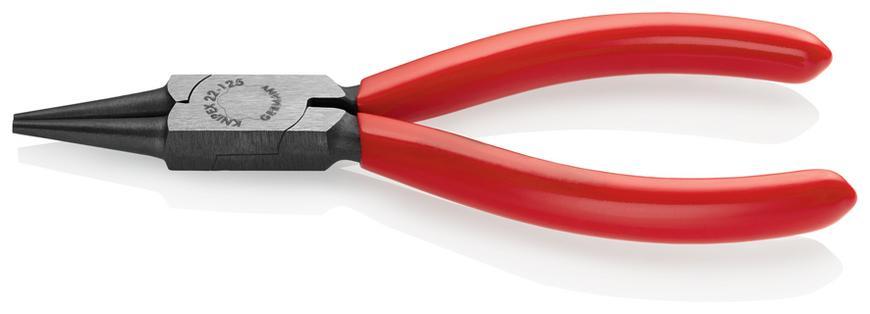 Klieste KNIPEX 22 01 125, 125 mm, okruhle, kratke, pre uchopenie