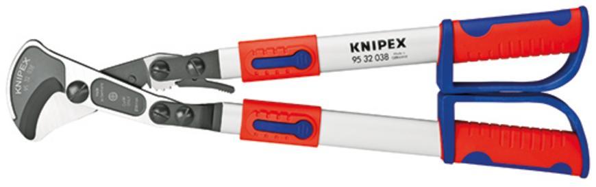 Noznice kablove KNIPEX 95 32 038, 570 mm, 38mm/280mm2, pakove, telesk.