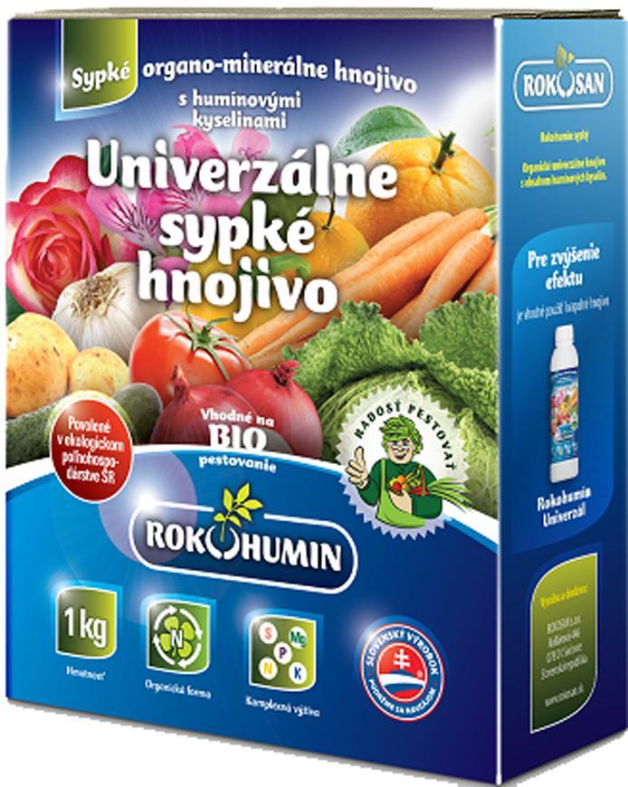 Univerzálne hnojivo Rokohumin, sypké (1 kg)