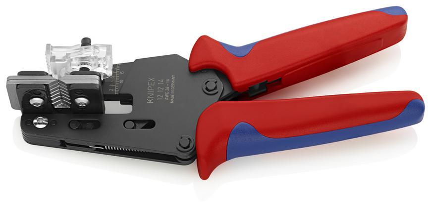 Klieste KNIPEX 12 12 14, odizolovacie, AWG 16-26, presne tvar. noze