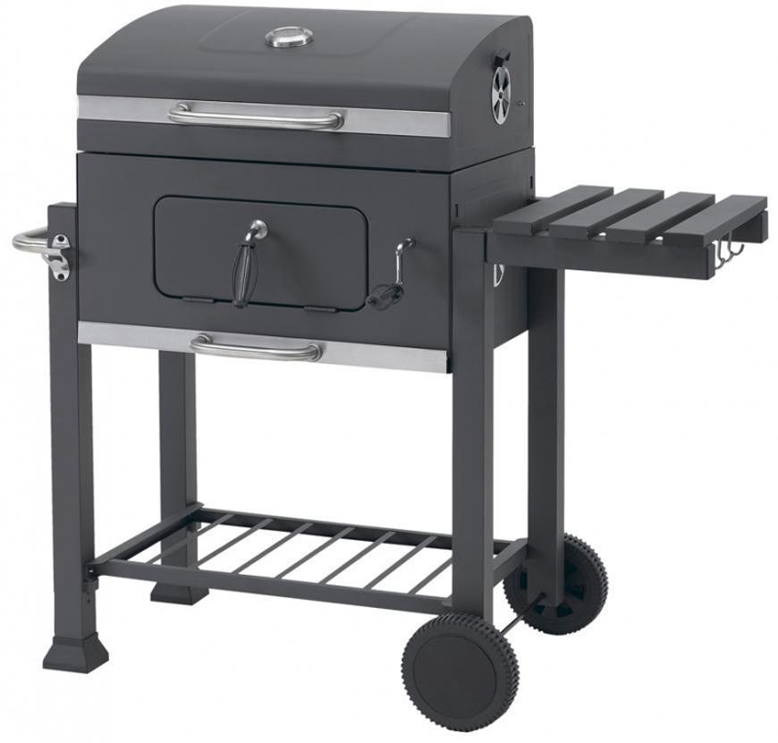 2.TRIEDA Gril Strend Pro Konzul, BBQ, na drevené uhlie, 117x61x108 cm
